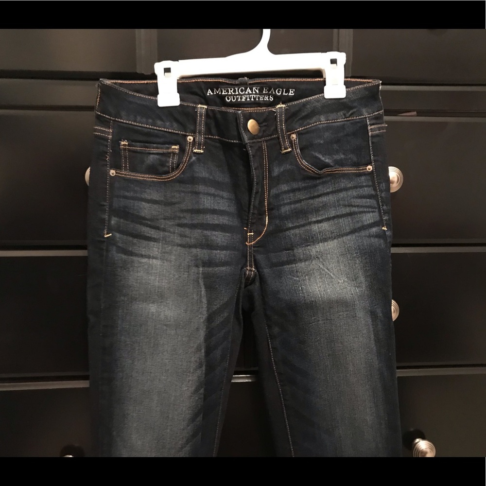 American eagle dark wash jeans
